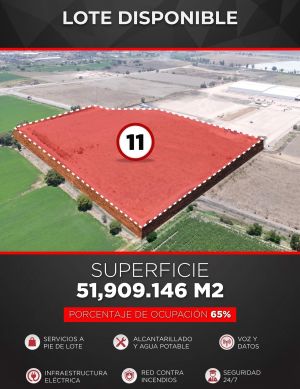 Lote industrial 11 disponible - A.R.C. Inmobiliaria