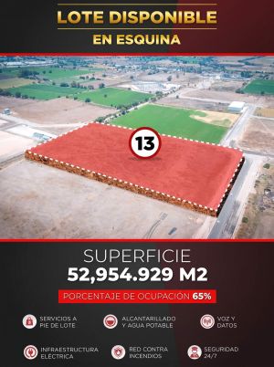 Lote industrial 13 disponible - A.R.C. Inmobiliaria
