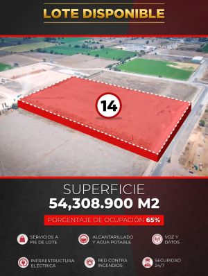 Lote industrial 14 disponible - A.R.C. Inmobiliaria