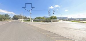 Vista frontal de terreno industrial en queretaro - A.R.C. Inmobiliaria