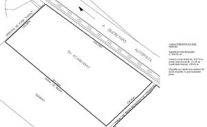 Plano topografico y delimitacion terreno 4 7 hectareas pedro escobedo - A.R.C. Inmobiliaria